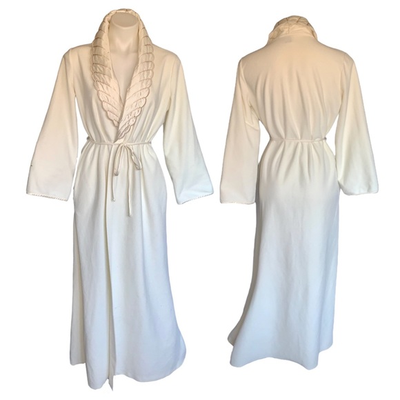Vintage Other - v i n t a g e :: Glamorous Soft Velour Robe House Dress Caftan ILGWU